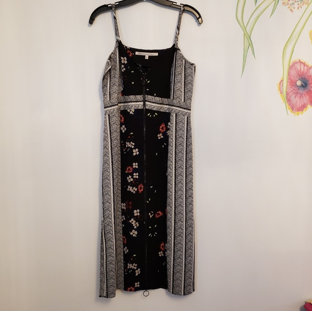 Rachel Roy Floral Zip Pencil Dress